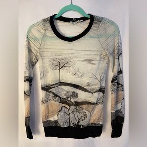 Kimchi blue sheer top. Small